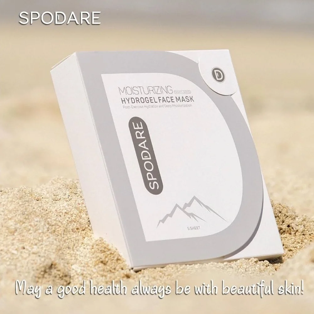 Moisturizing Hydrogel Face Mask Skincare Hydrate Facial Skin 5 Pack New